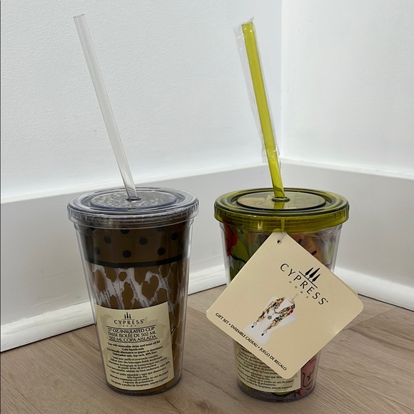 Cypress Tumbler Set with scarfs - Picture 1 of 2